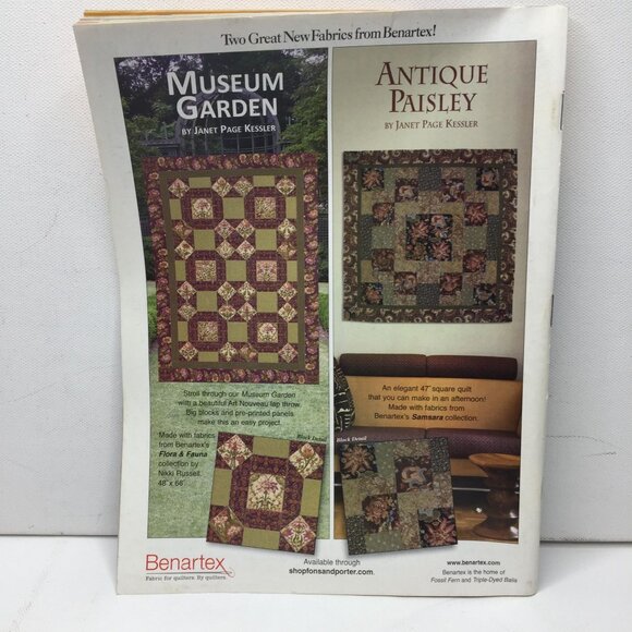 Fons & Porter's Quilting Easy Quilts Magazine Summer 2009 18 Projects Designs - Picture 13 of 13